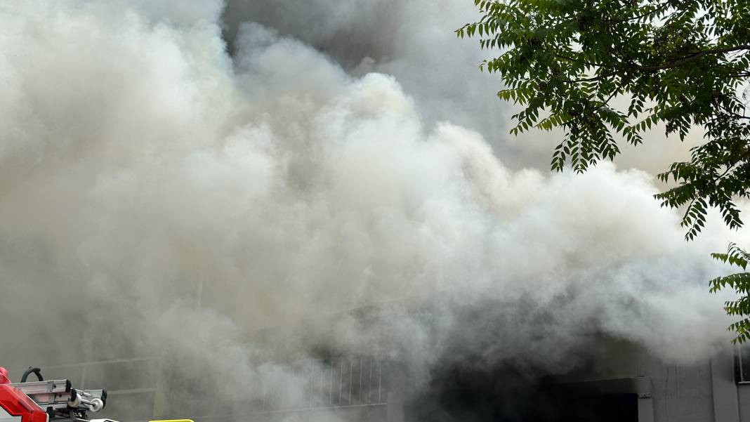 Tekstil fabrikasında yangın - Resim: 7