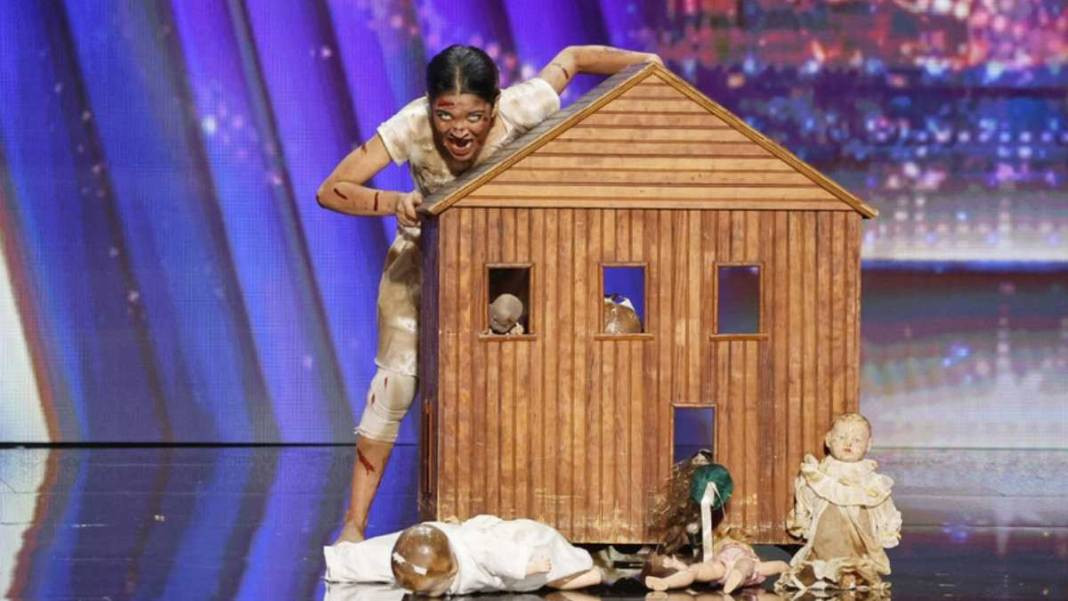 13 yaşındaki kızdan korkutan performans! Yarışmaya damgasını vurdu - Resim: 3