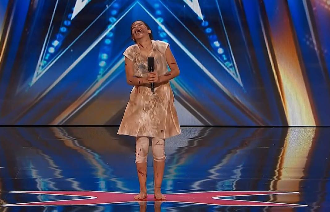 13 yaşındaki kızdan korkutan performans! Yarışmaya damgasını vurdu - Resim: 14