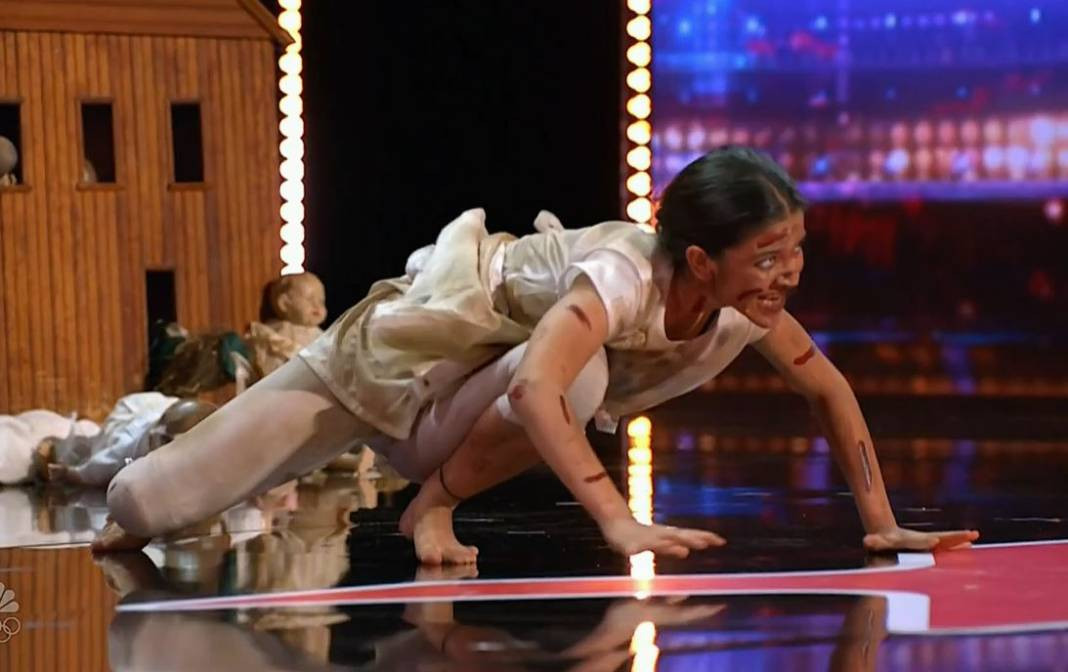 13 yaşındaki kızdan korkutan performans! Yarışmaya damgasını vurdu - Resim: 8