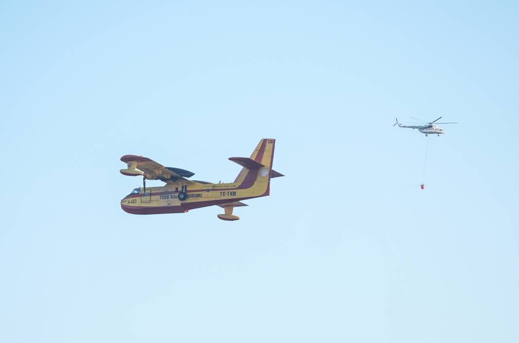 Çanakkale'deki orman yangını kontrol altına alındı - Resim: 9