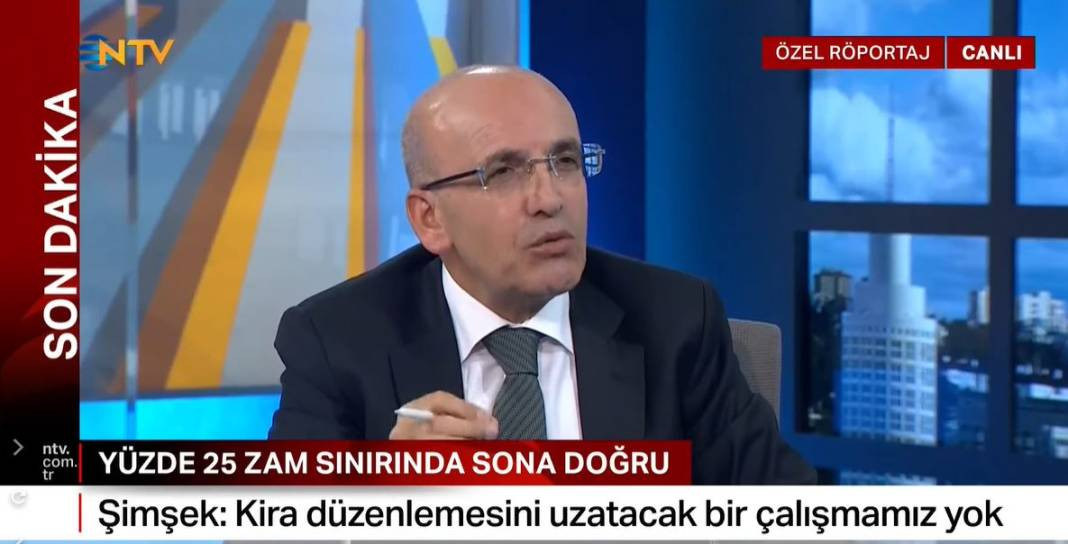 Bakan Şimşek’ten kirada zam sınırı açıklaması - Resim: 1