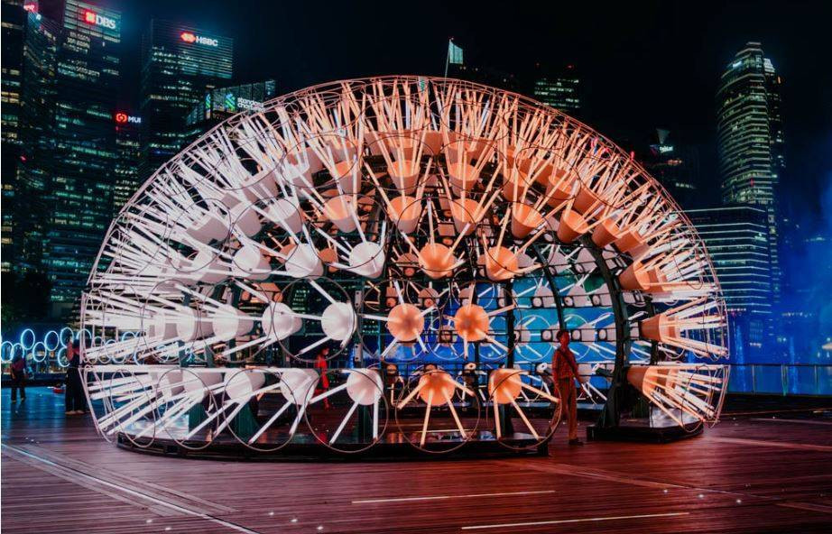 I Light Singapore 2024. Sanat severlerin aklını başından aldı - Resim: 6