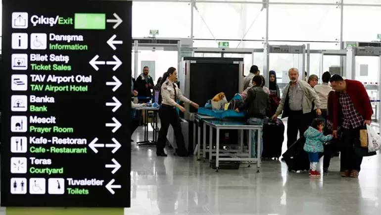 Elle aramayı kabul etmeyen yolcular havaalanına alınmayacak - Resim: 12