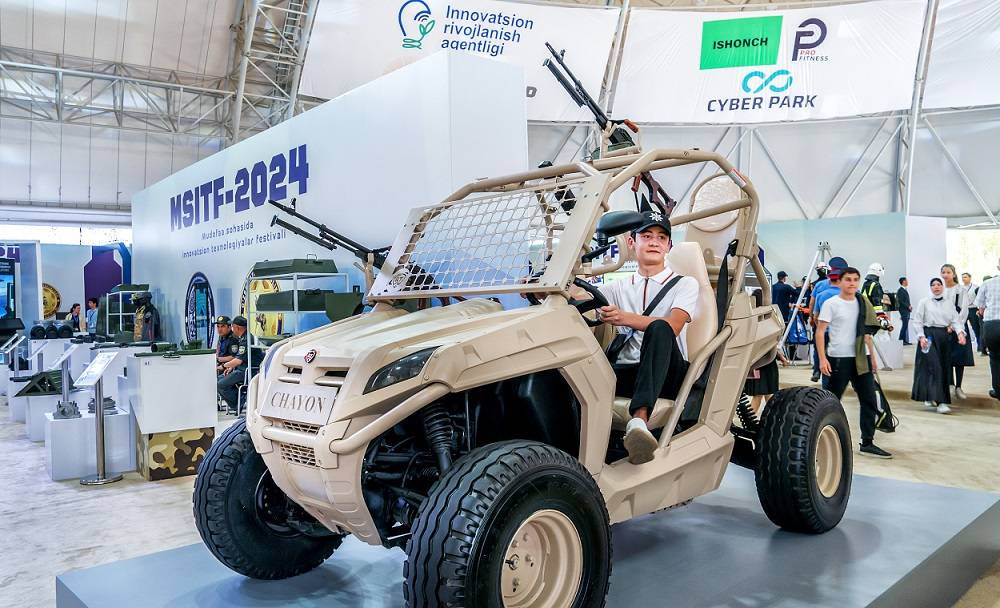 Özbekistan Savunma Sanayisi, MSITF-2024'te gövde gösterisi yaptı - Resim: 6