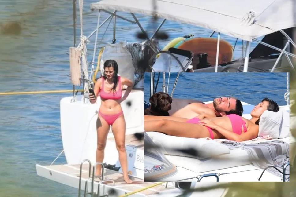 Köpeklerinin yüzmesini kameraya aldı - Resim: 19