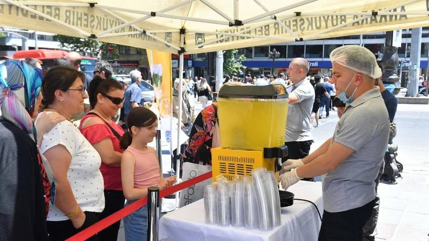 Ücretsiz soğuk limonata ikramı başladı. Duyan herkes o şehirde yaşamak istiyor - Resim: 1