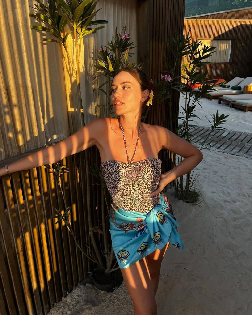 Fahriye Evcen peş peşe tatil pozlarını paylaştı - Resim: 5