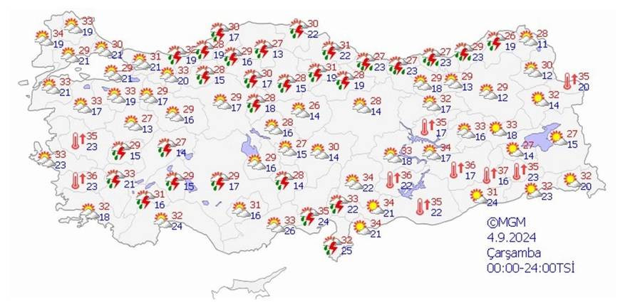 Sel geliyor. Meteoroloji bu kez 8 ili uyardı - Resim: 8