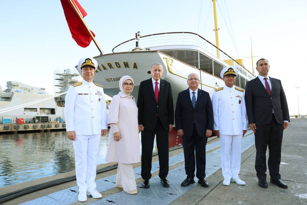 Erdoğan Atatürk’ün emaneti Savarona yatını ziyaret etti - Resim: 10