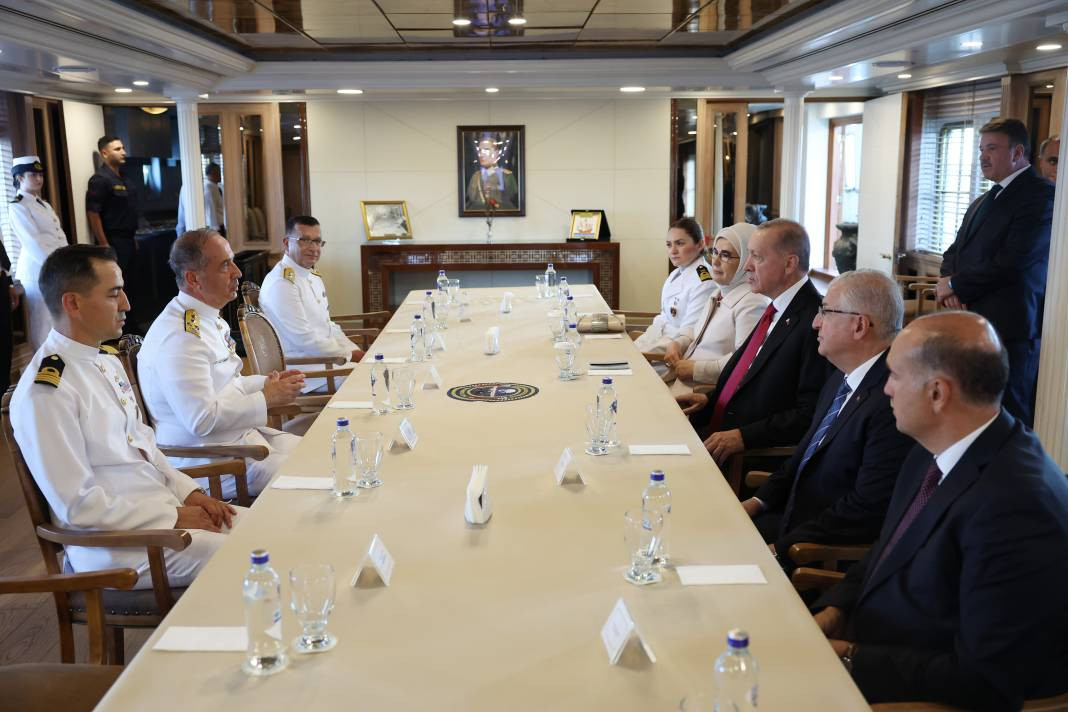 Erdoğan Atatürk’ün emaneti Savarona yatını ziyaret etti - Resim: 8