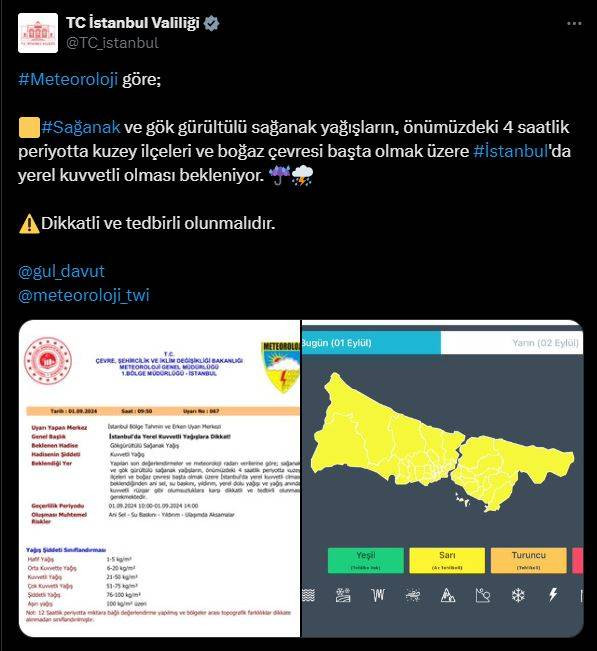 İstanbullular bu saatlere dikkat! Meteoroloji ve Valilik peş peşe uyardı - Resim: 34