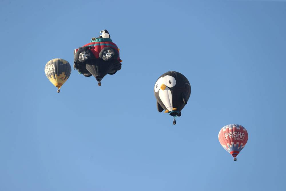Kapadokya'da görsel şölen! Binlerce kişi izledi - Resim: 9