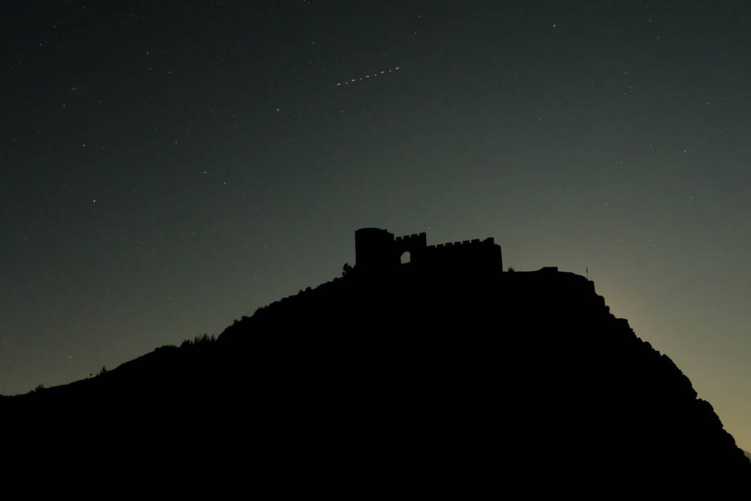 700 yıllık Kov Kalesi'nde perseid meteor yağmuru - Resim: 5
