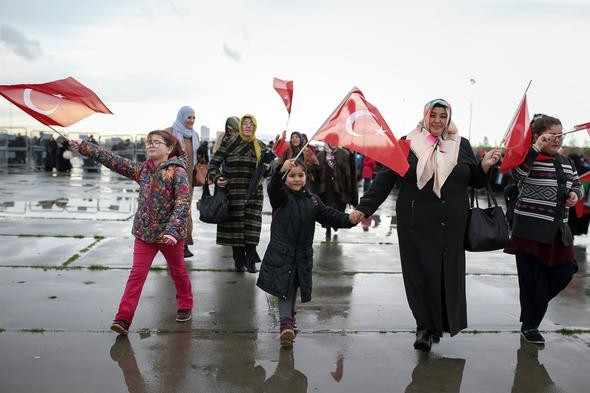 Yenikapı'da “Kudüs İslam’ındır Mitingi” - Resim: 11