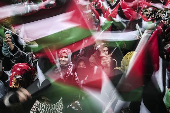 Yenikapı'da “Kudüs İslam’ındır Mitingi” - Resim: 12