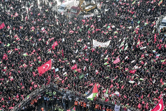 Yenikapı'da “Kudüs İslam’ındır Mitingi” - Resim: 13