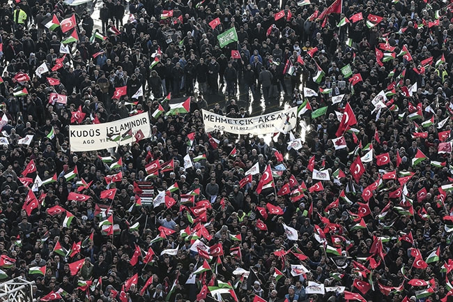 Yenikapı'da “Kudüs İslam’ındır Mitingi” - Resim: 15