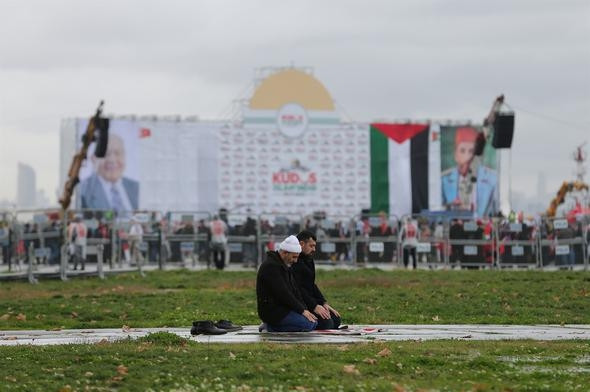 Yenikapı'da “Kudüs İslam’ındır Mitingi” - Resim: 5