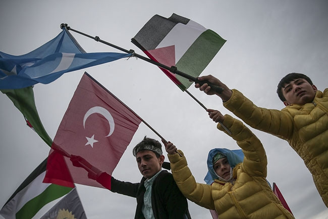 Yenikapı'da “Kudüs İslam’ındır Mitingi” - Resim: 6