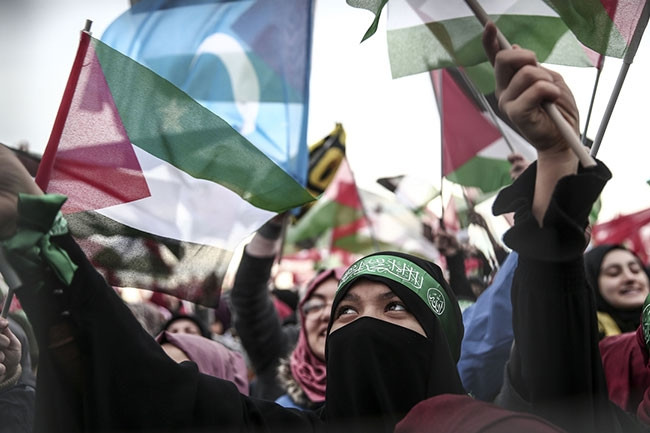 Yenikapı'da “Kudüs İslam’ındır Mitingi” - Resim: 7