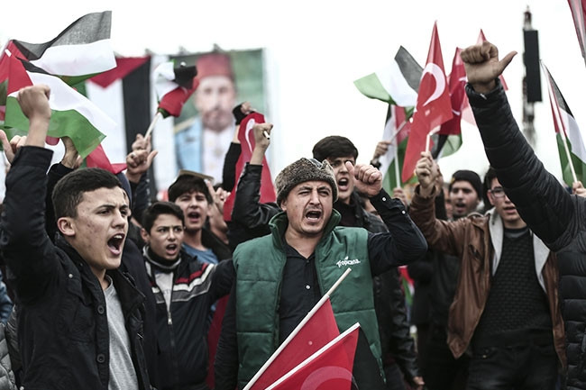 Yenikapı'da “Kudüs İslam’ındır Mitingi” - Resim: 9