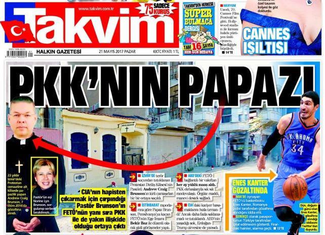 Hükümet medyası Brunson için ne demişti? - Resim: 1