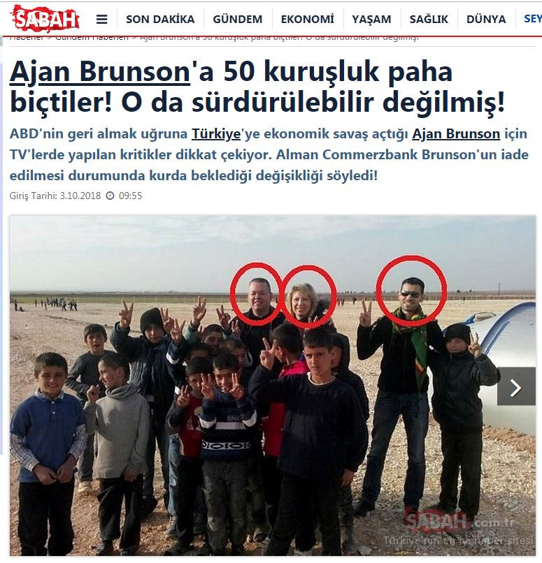 Hükümet medyası Brunson için ne demişti? - Resim: 6