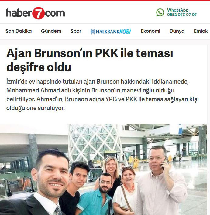 Hükümet medyası Brunson için ne demişti? - Resim: 7