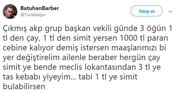 Çay simit hesabı yapan AKP'li vekile tepki yağdı - Resim: 11