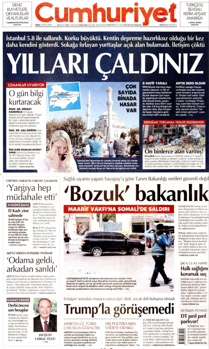 Gazeteler 5.8'i böyle gördü! - Resim: 3