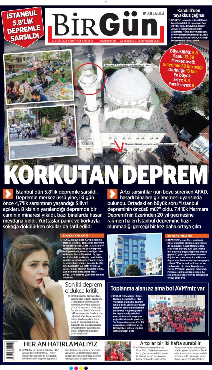 Gazeteler 5.8'i böyle gördü! - Resim: 5