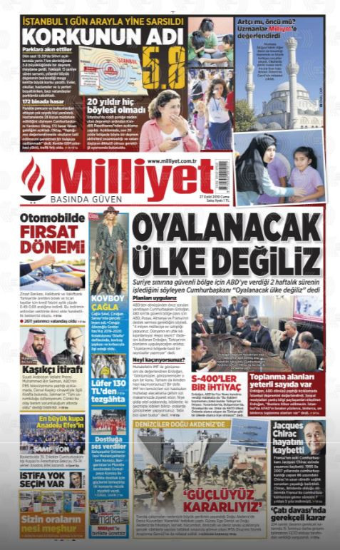 Gazeteler 5.8'i böyle gördü! - Resim: 9