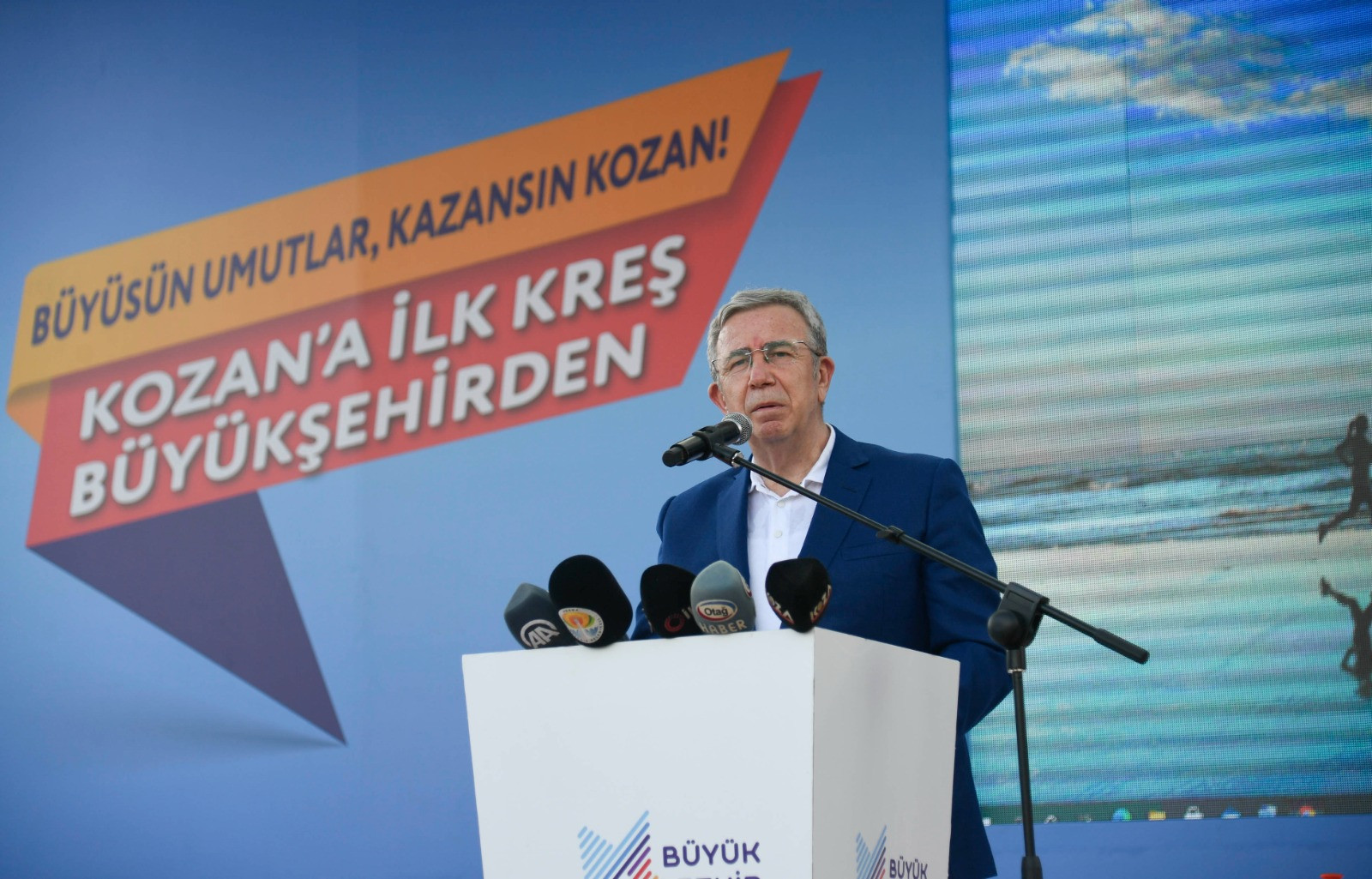 Kozan’a ilk kreşin temelini Mansur Yavaş ve Zeydan Karalar birlikte attı - Resim: 11