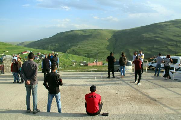 Atatürk yine göründü. Ardahan'ın Damal ilçesindeki Karadağ sırtlarındaki Atatürk silüeti - Resim: 13
