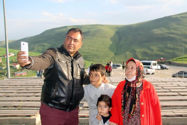 Atatürk yine göründü. Ardahan'ın Damal ilçesindeki Karadağ sırtlarındaki Atatürk silüeti - Resim: 8