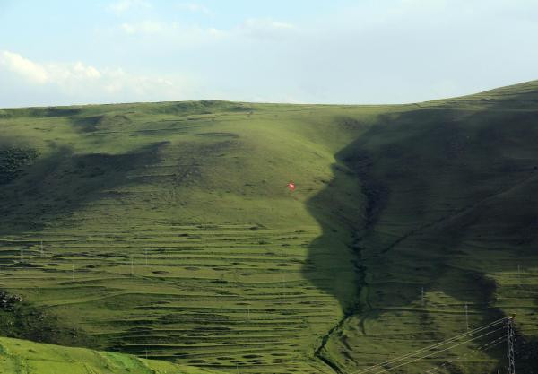 Atatürk yine göründü. Ardahan'ın Damal ilçesindeki Karadağ sırtlarındaki Atatürk silüeti - Resim: 6