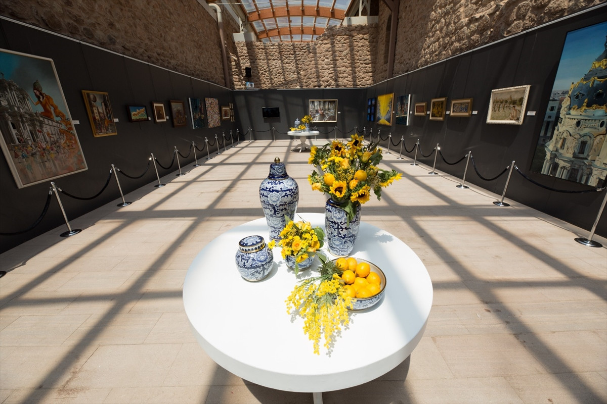 İshak Paşa Sarayı'nda İtalyan ressamların tabloları için sergi açıldı - Resim: 6