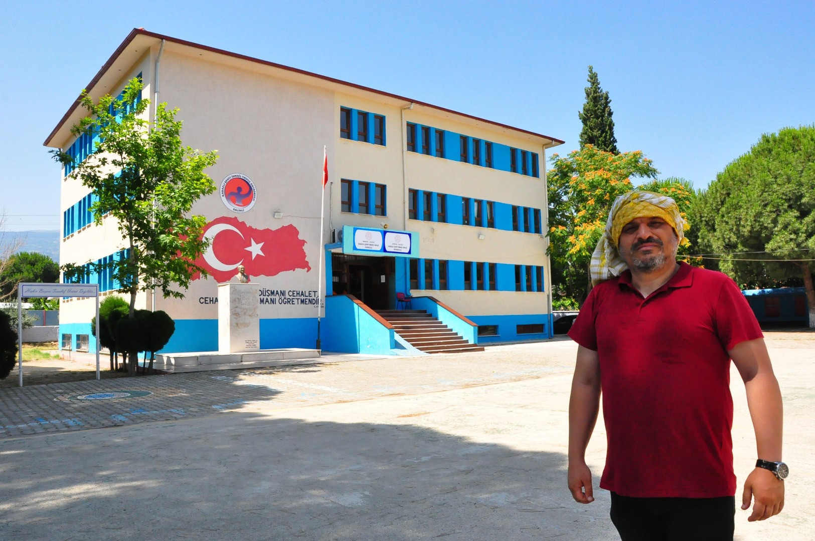 Okul müdürü öğrencileri için çiftçi oldu - Resim: 5