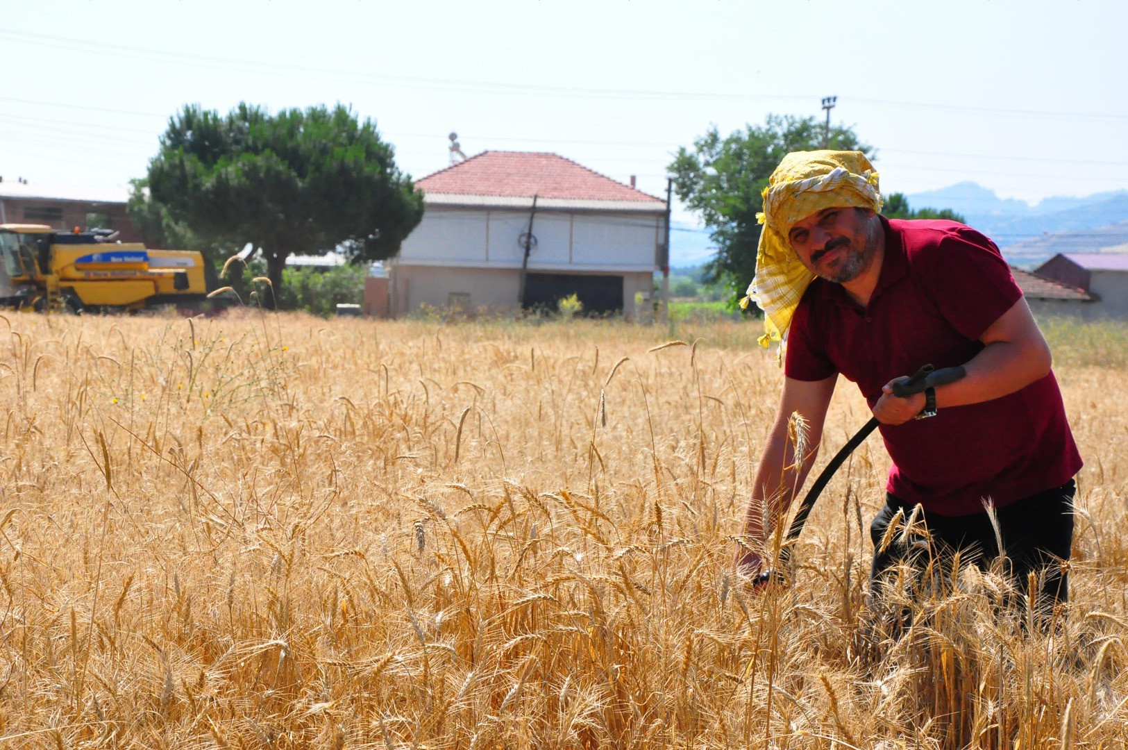 Okul müdürü öğrencileri için çiftçi oldu - Resim: 3