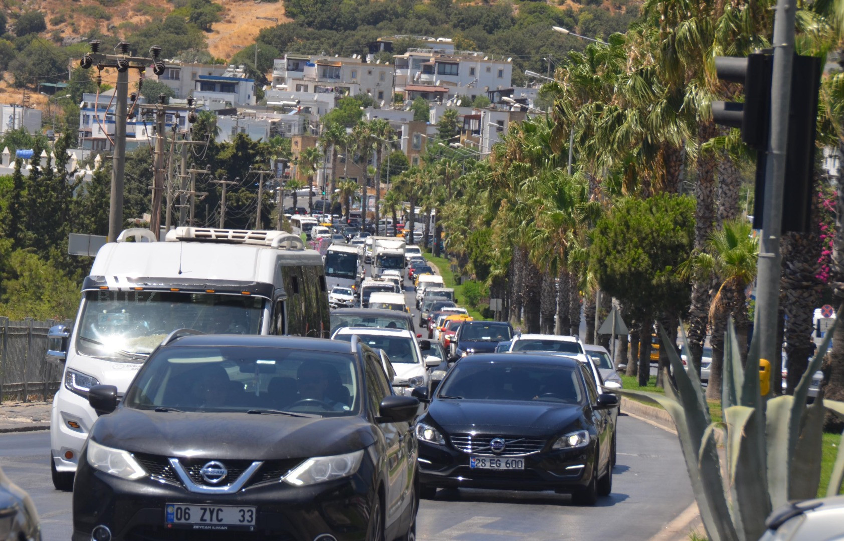 Bodrum'a 1 haftada 140 bin araç giriş yaptı - Resim: 3