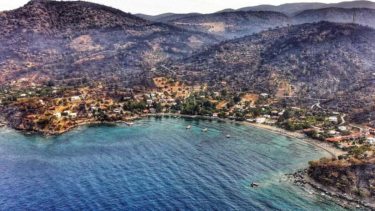 Gökova'da facianın boyutu havadan görüntülendi - Resim: 9