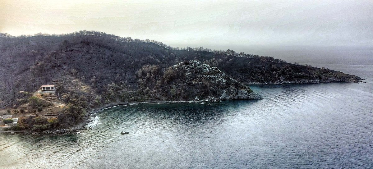 Gökova'da facianın boyutu havadan görüntülendi - Resim: 13