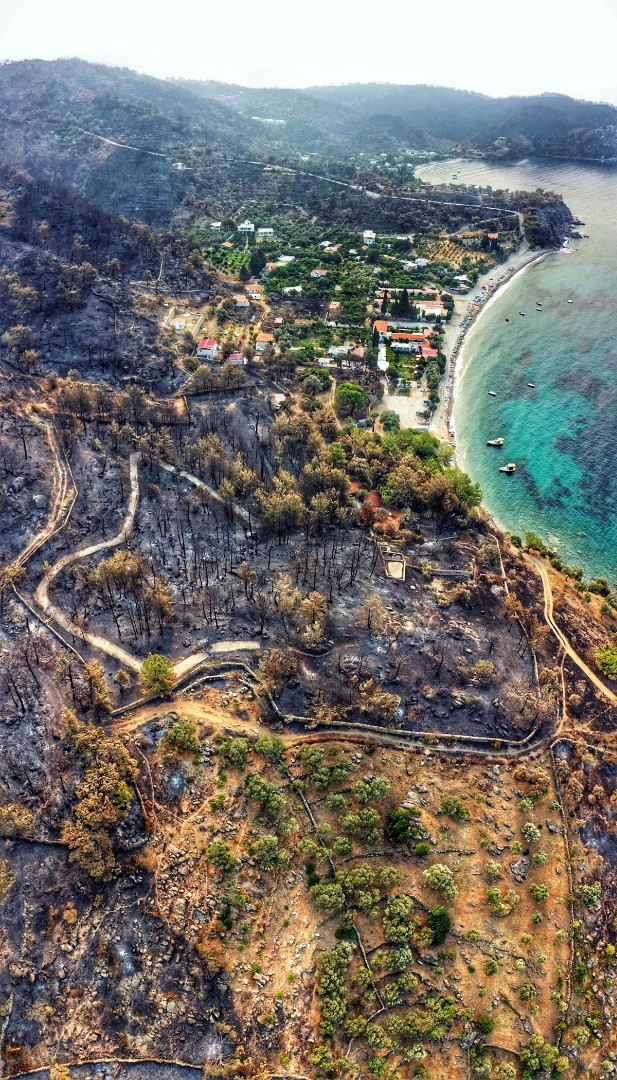 Gökova'da facianın boyutu havadan görüntülendi - Resim: 3