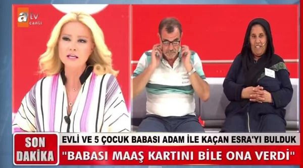 O sözler Müge Anlı’yı çıldırttı. 27 yaş büyük evli 5 çocuklu adama kaçmıştı - Resim: 1