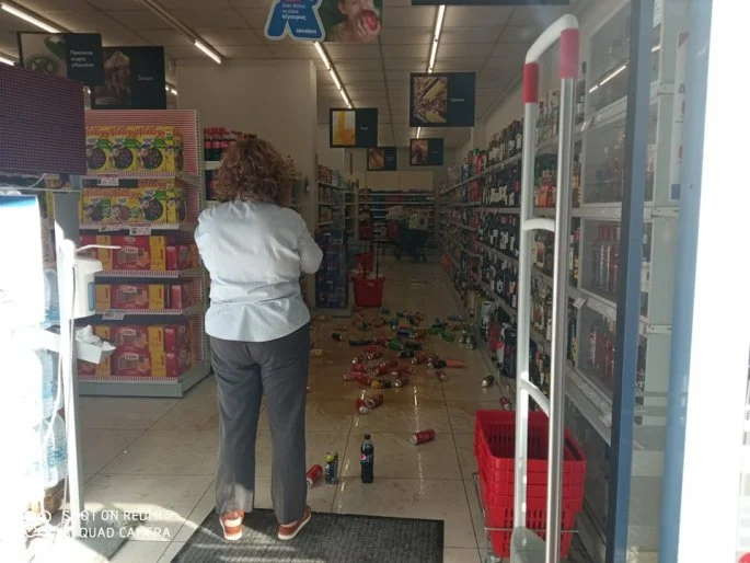 6.5 büyüklüğünde depremin yaşandığı Girit'ten ilk görüntüler geldi - Resim: 9