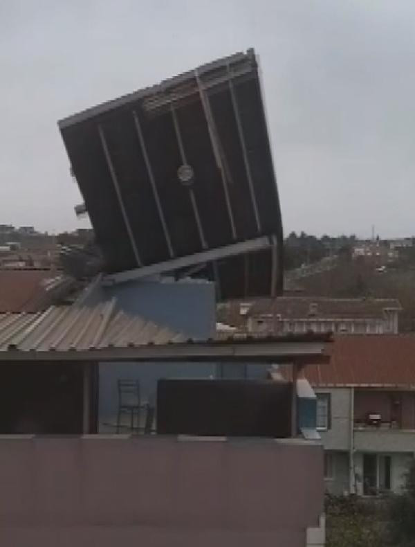 İstanbul'u lodos vurdu. İşte fırtınadan görüntüler - Resim: 3