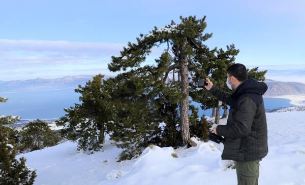 Salda Gölü'nde kış güzelliği - Resim: 5