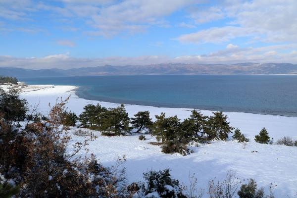 Salda Gölü'nde kış güzelliği - Resim: 8