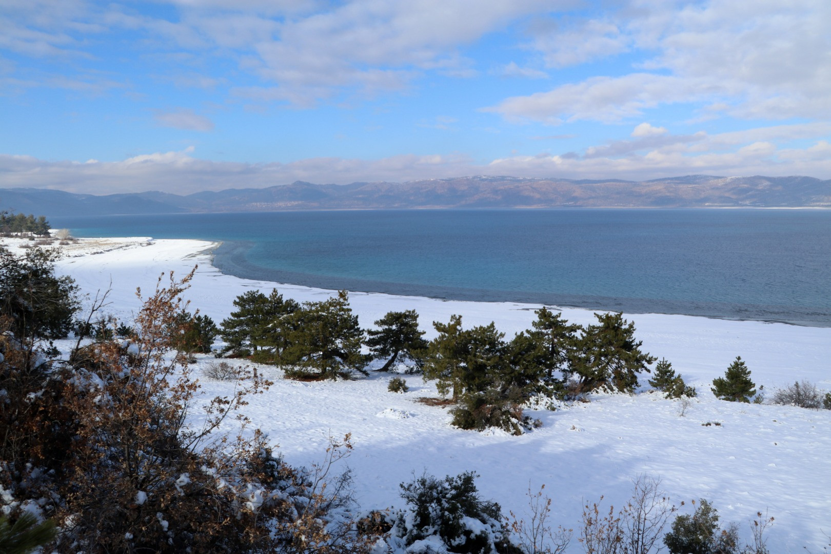 Salda Gölü'nde kış güzelliği - Resim: 1